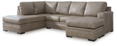Bay Furniture Gallery - Ashley Furniture - Amuleto Sectional - RAF 2-Piece Sectional with Chaise / Desert - 22405S2